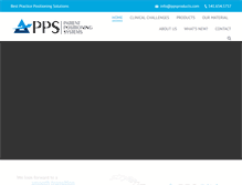 Tablet Screenshot of ppsproducts.com